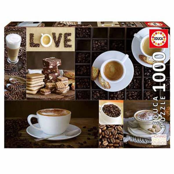 پازل 1000 تکه ادوکا مدل COFFEE