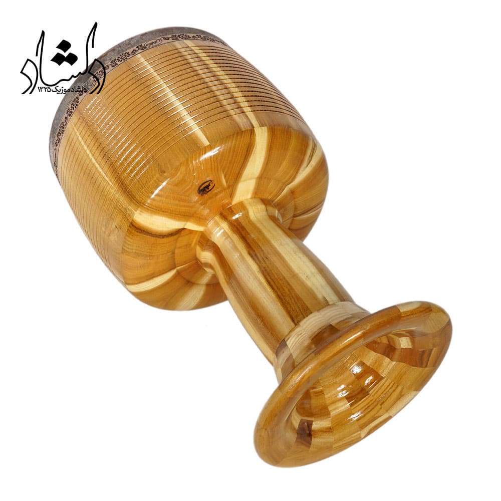 تنبک گلشن دهانه 27 طرح 2 — تصویر ۲