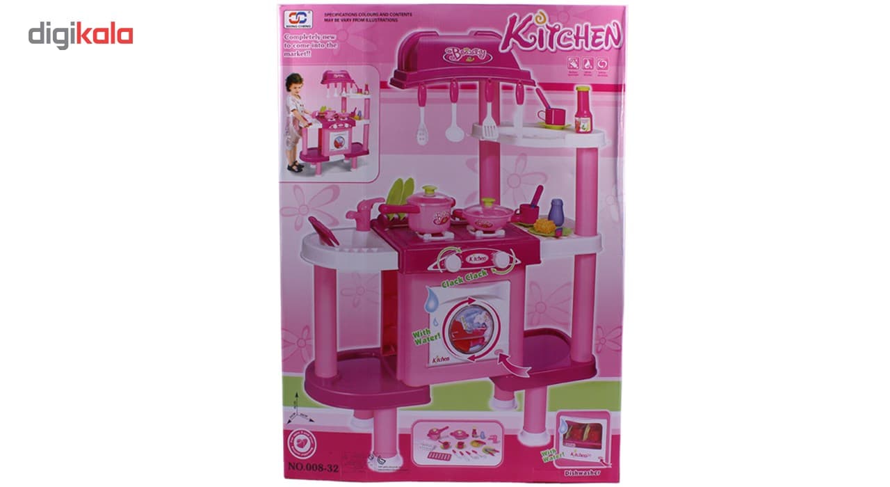 اسباب بازی ژانگ چنگ مدل Kitchen Set 008-32 — تصویر ۲