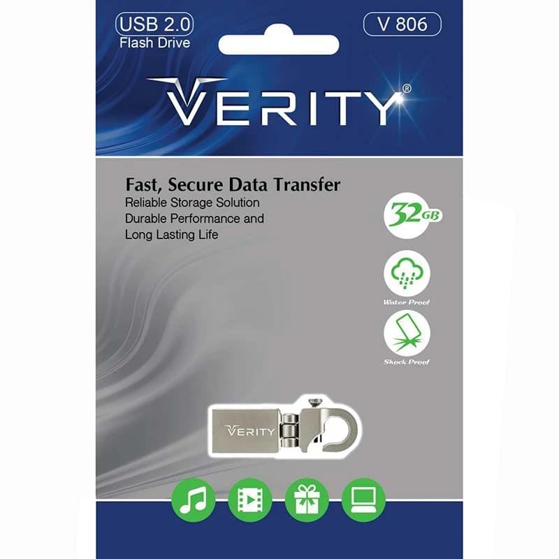 فلش 32 گیگ وریتی VERITY V806 — تصویر ۲