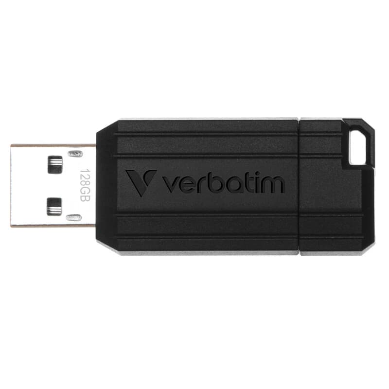 فلش 128 گیگ ورباتیم Verbatim PinStripe