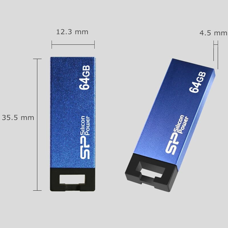 فلش 64 گیگ سیلیکون پاور Silicon Power Touch 835 — تصویر ۶