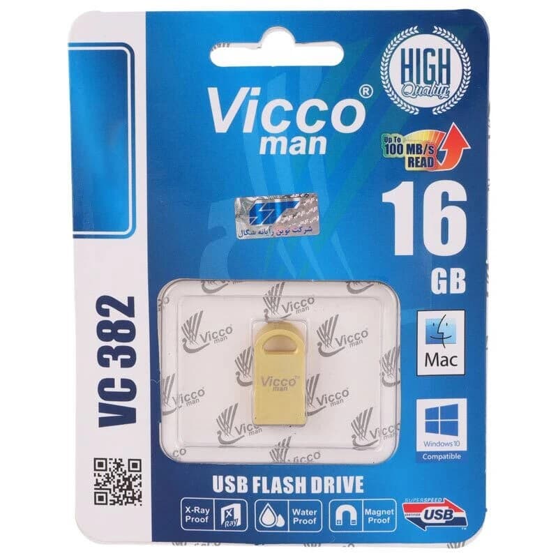فلش 16 گیگ ویکومن Vicco Man VC382 USB3.0 — تصویر ۲