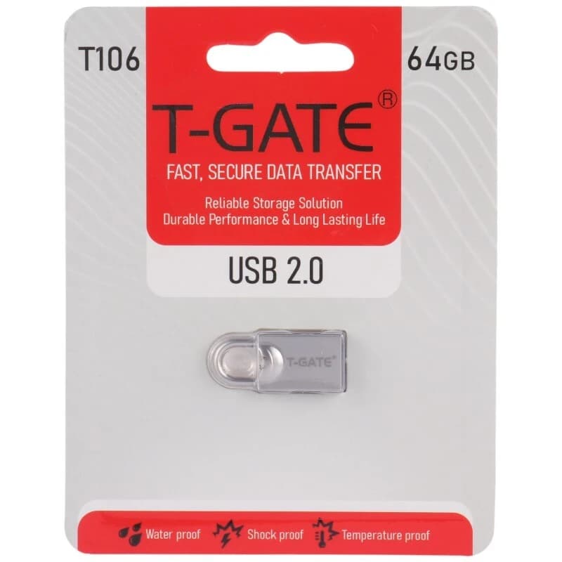 فلش 64 گیگ تی گیت T-GATE T106 — تصویر ۲