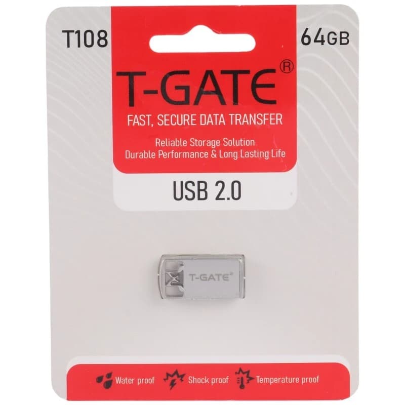 فلش 64 گیگ تی گیت T-GATE T108 — تصویر ۲