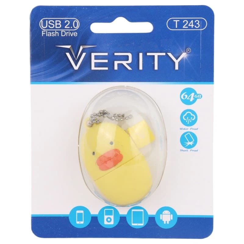 فلش عروسکی 64 گیگ وریتی Verity T243 — تصویر ۲
