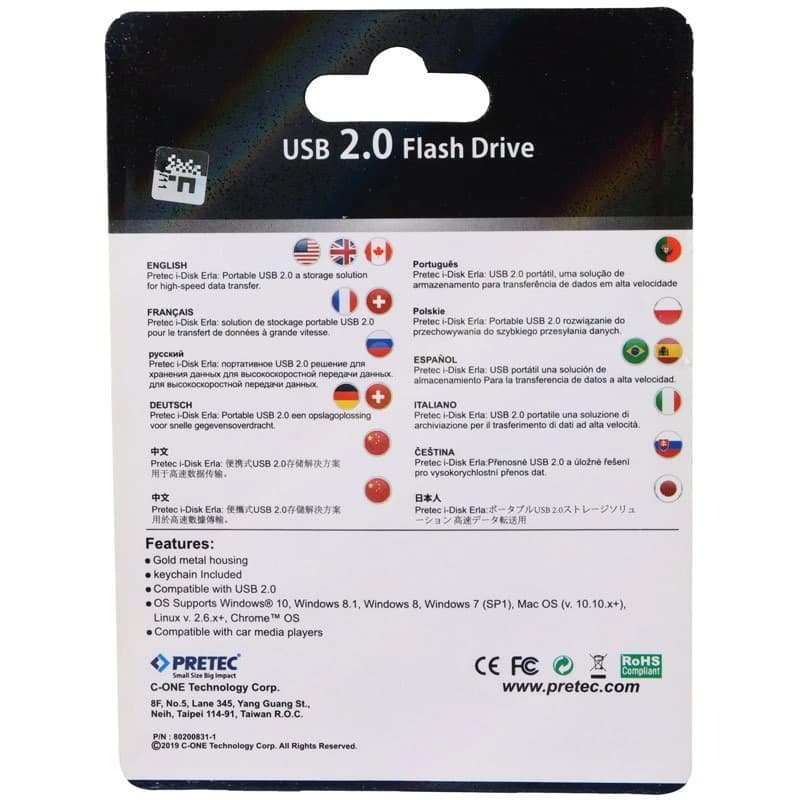 فلش 64 گیگ پرتک Pretec i-Disk Erla — تصویر ۳