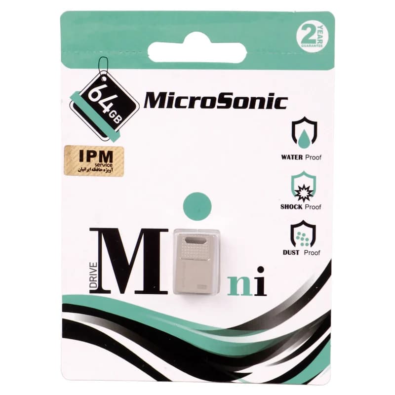 فلش 64 گیگ میکروسونیک Microsonic Drive Mini — تصویر ۳