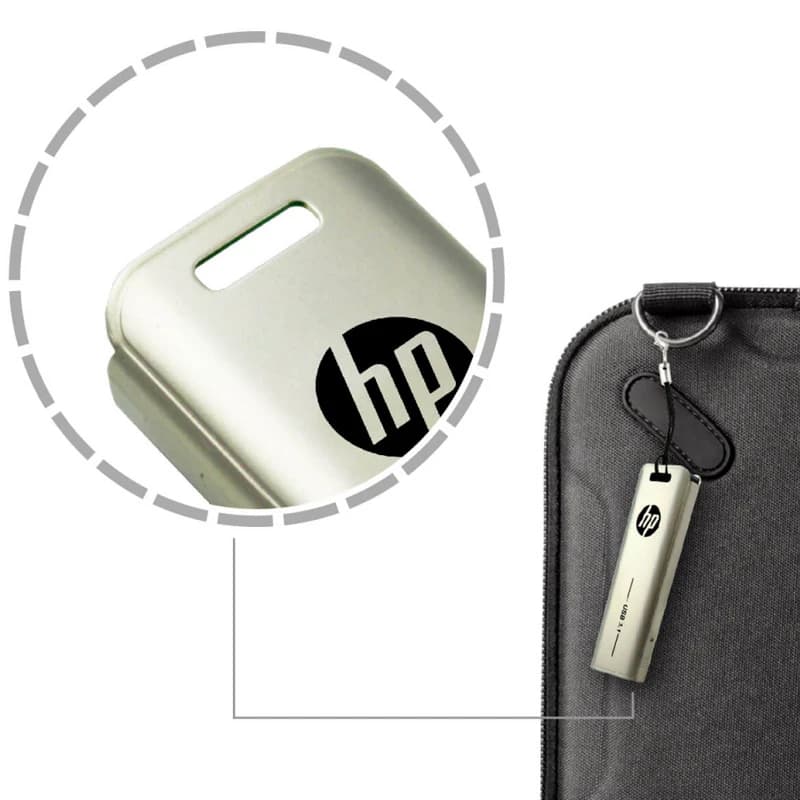 فلش 128 گیگ اچ پی HP X796W USB3.1 — تصویر ۵