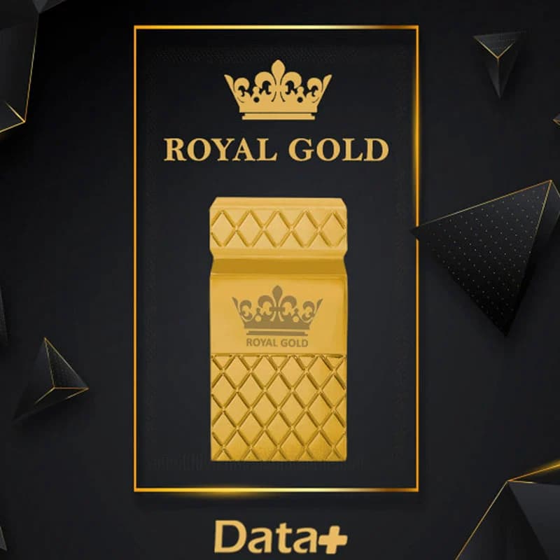 فلش 32 گیگ دیتا پلاس Data+ Royal Gold USB3.2 — تصویر ۶