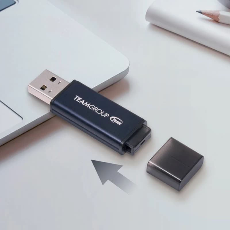 فلش 64 گیگ تیم گروپ TeamGroup C211 USB3.2 — تصویر ۵
