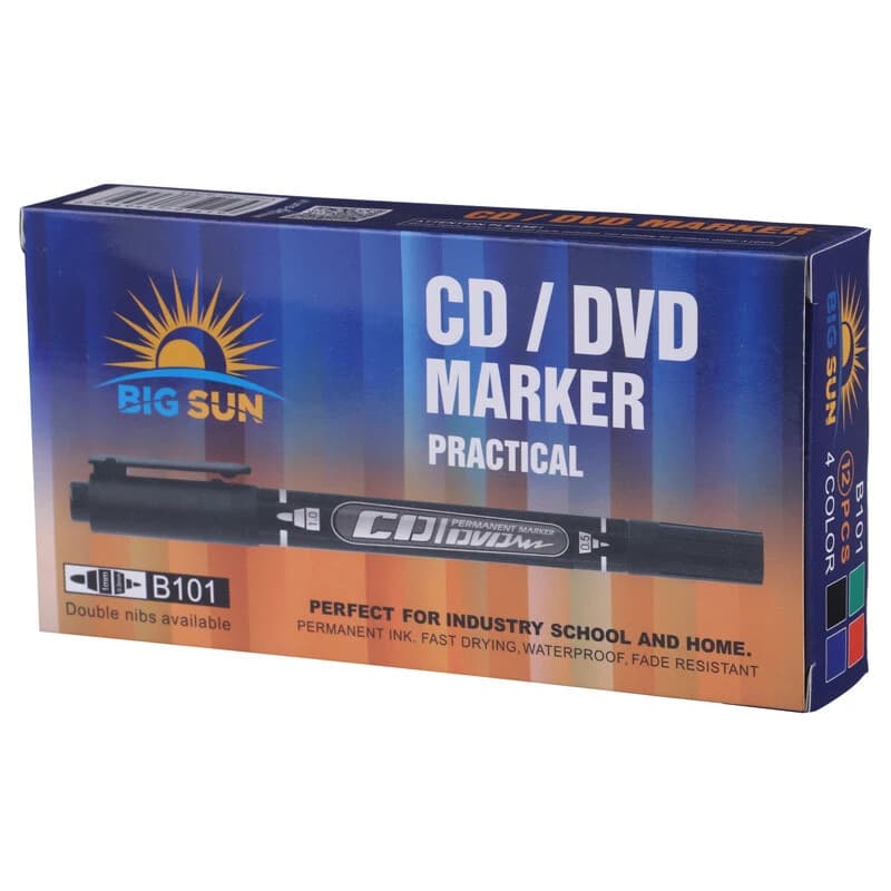 ماژیک CD دو سر بیگ سان B101 — تصویر ۲