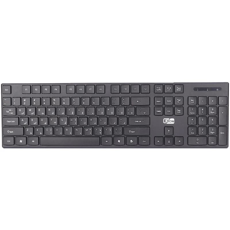 کیبورد و موس بی سیم اکسون GK600 — تصویر ۶