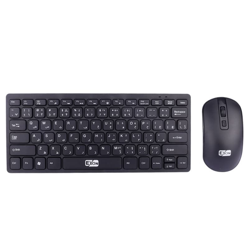 کیبورد و موس بی سیم اکسون K120 — تصویر ۹