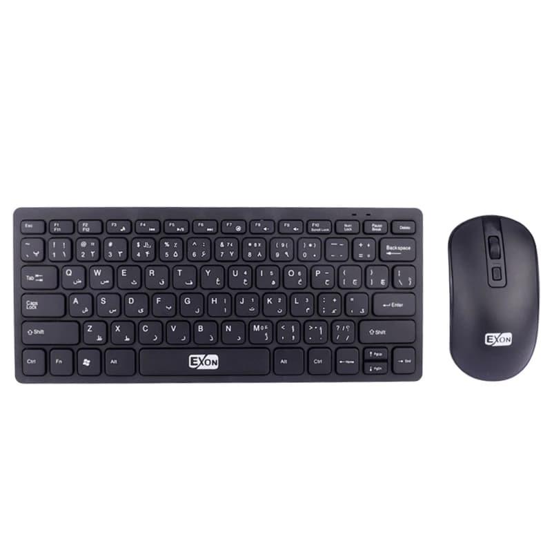 کیبورد و موس بی سیم اکسون K120