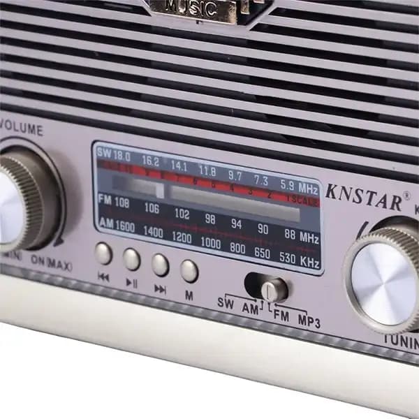 اسپیکر رادیو مدل KN 1183 BT برند KNSTAR — تصویر ۴