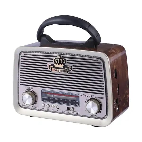 اسپیکر رادیو مدل KN 1183 BT برند KNSTAR
