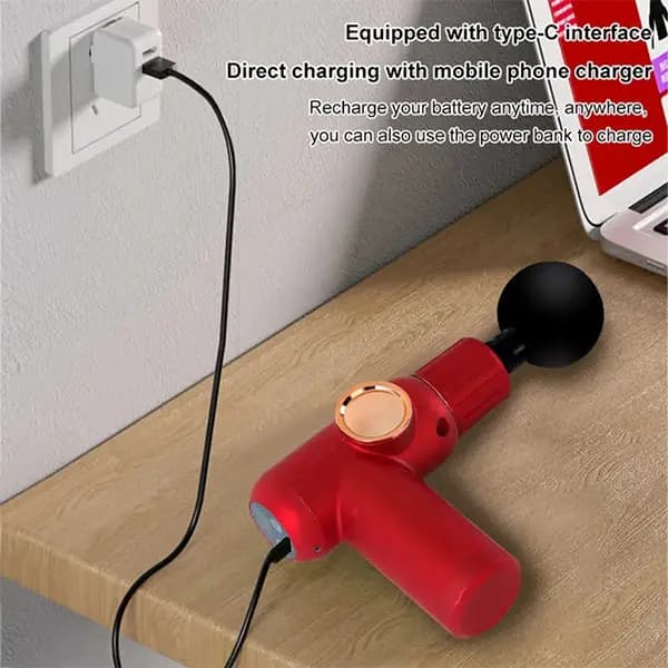 ماساژور تفنگی شارژی Smart Fascia Massager JY-511 — تصویر ۳