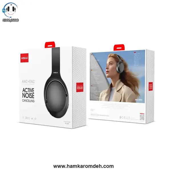 هدفون بلوتوثی k-450 هیسکا HISKA — تصویر ۳