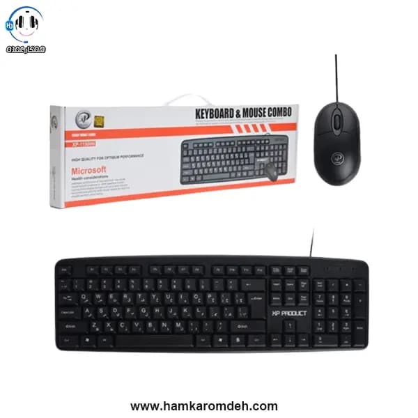 کیبورد و ماوس سیم دار 11500 ایکس پی XP — تصویر ۴