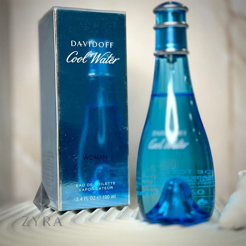 عطر ادکلن دیویدوف کول واتر زنانه اصلی 100 میلی لیتر | Davidoff Cool Water Woman — تصویر ۲