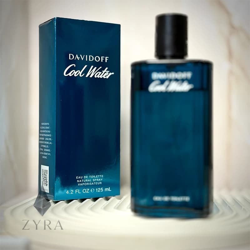 ادکلن دیویدف کول واتر اصلی 125 میلی لیتر | Davidoff Cool Water for Men — تصویر ۳