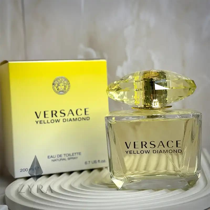 ادکلن ورساچه یلو دیاموند اصلی 90میلی لیتر | Versace Yellow Diamond — تصویر ۲