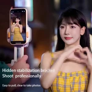 هولدر گوشی موبایل و رینگ لایت شارژی مدل D2 PRO — تصویر ۶