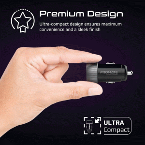 شارژر فندکی فست شارژ ماشین پرومیت مدل PD20 — تصویر ۲