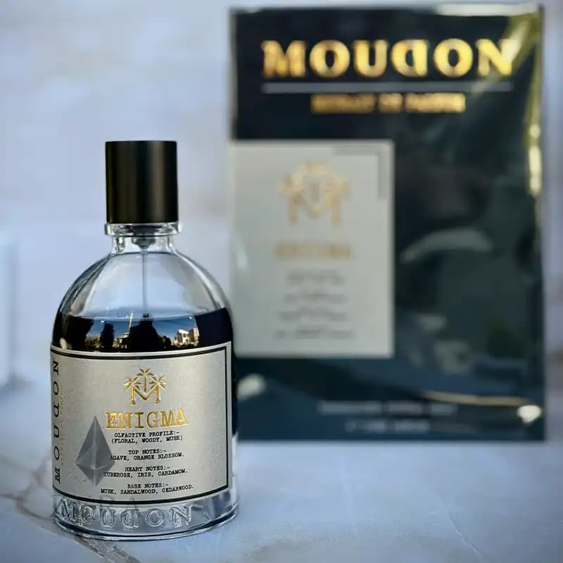 عطر انیگما مودون اصلی 100 میلی لیتر | MOUDON ENIGMA EXTRAIT DE PARFUM — تصویر ۲