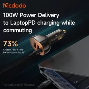 شارژر فندکی فست شارژ ماشین مک دودو مدل CC2300 — تصویر ۴