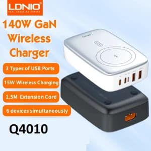 شارژر وایرلس رومیزی الدنیو مدل Q4010 — تصویر ۸