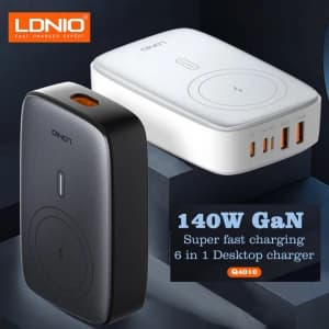 شارژر وایرلس رومیزی الدنیو مدل Q4010 — تصویر ۵