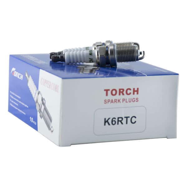 شمع خودرو تورچ مدل K6RTC پایه کوتاه بسته 4 عددی — تصویر ۲