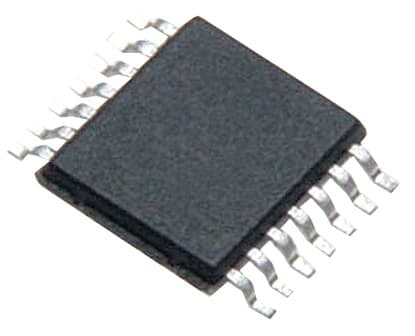Quad Buffer with 3-State outputs in 14 pin TSSOP p