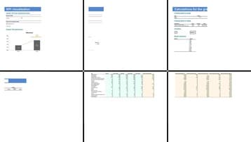 فایل اکسل ردیابی و تحلیل عملکرد شاخص‌های کلیدی (KPI)