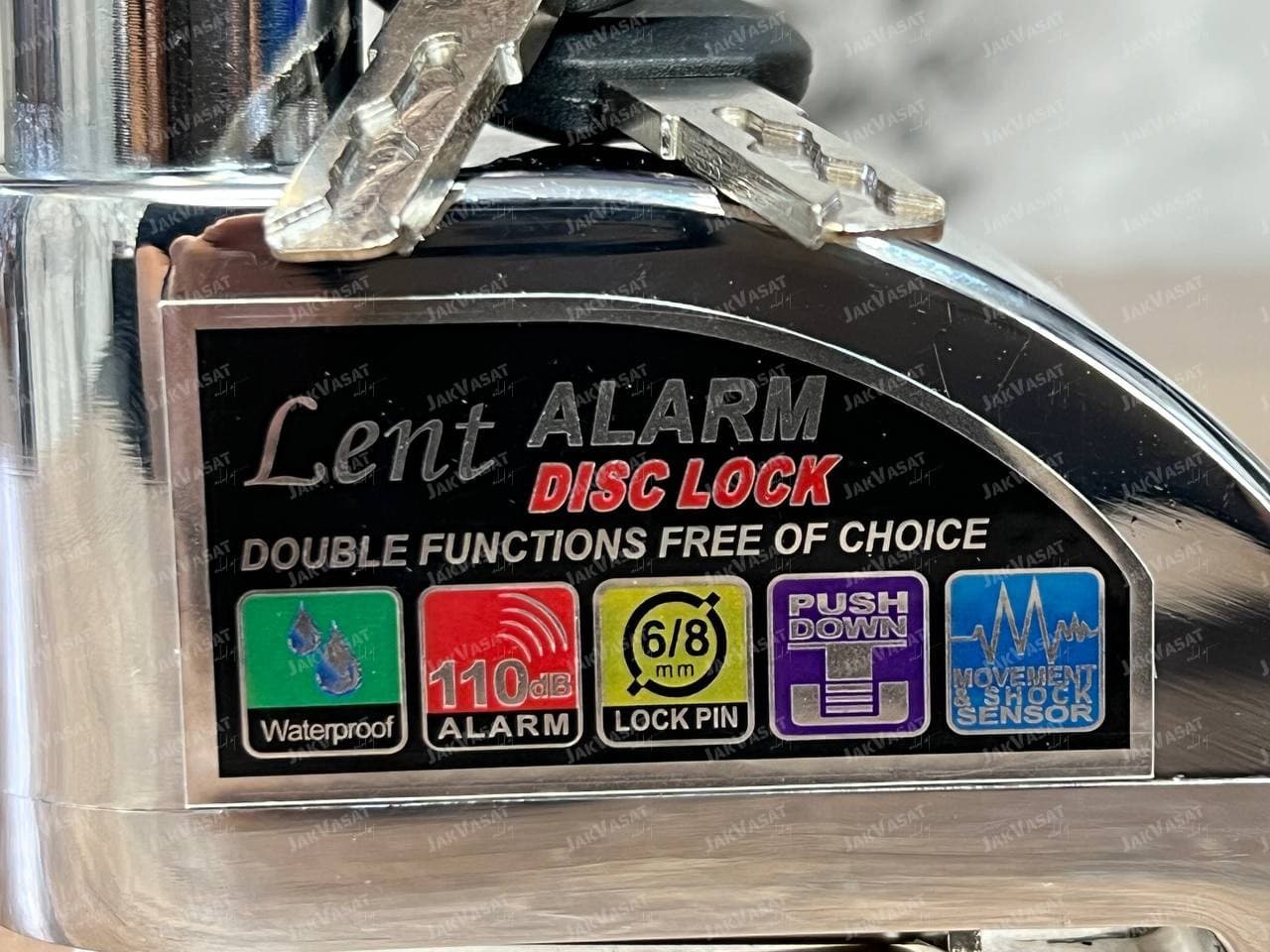 قفل دیسک آژیردار 2 حالته سنگین موتولاک / MOTOLOCK / اصل / کد ۲۰۰۹۷۷ — تصویر ۳