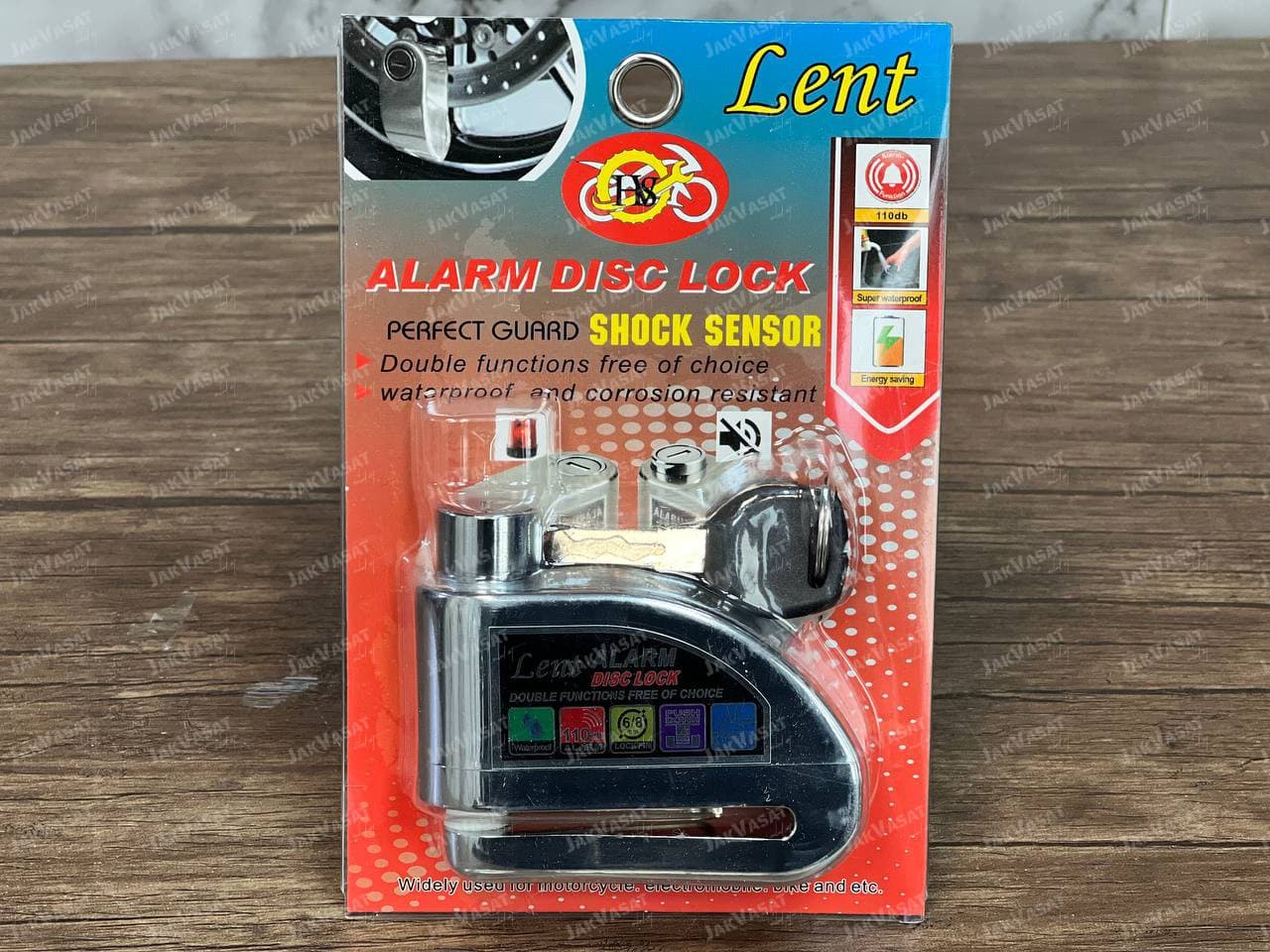 قفل دیسک آژیردار 2 حالته سنگین موتولاک / MOTOLOCK / اصل / کد ۲۰۰۹۷۷ — تصویر ۵