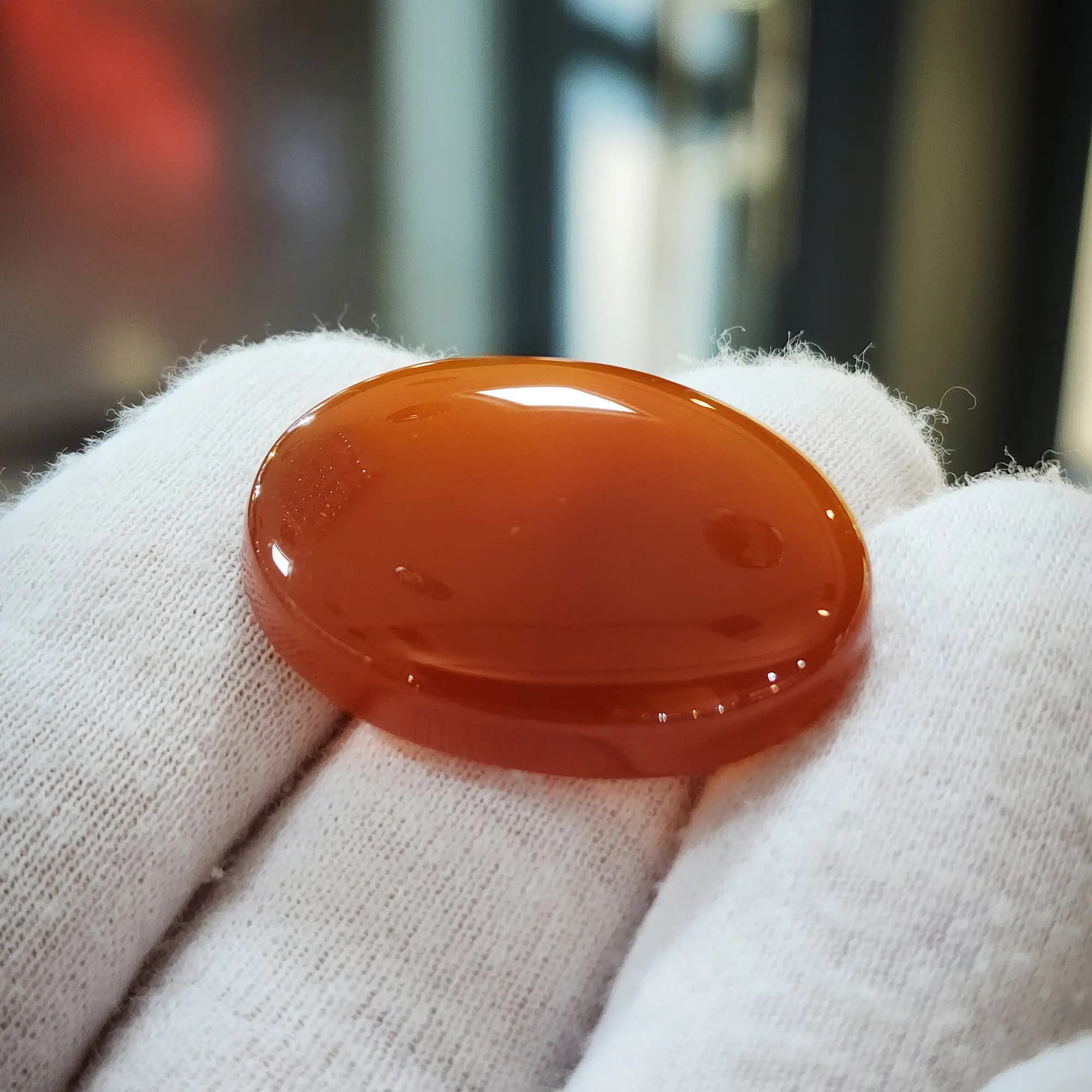 نگین عقیق سرخ یمن اصل — تصویر ۴