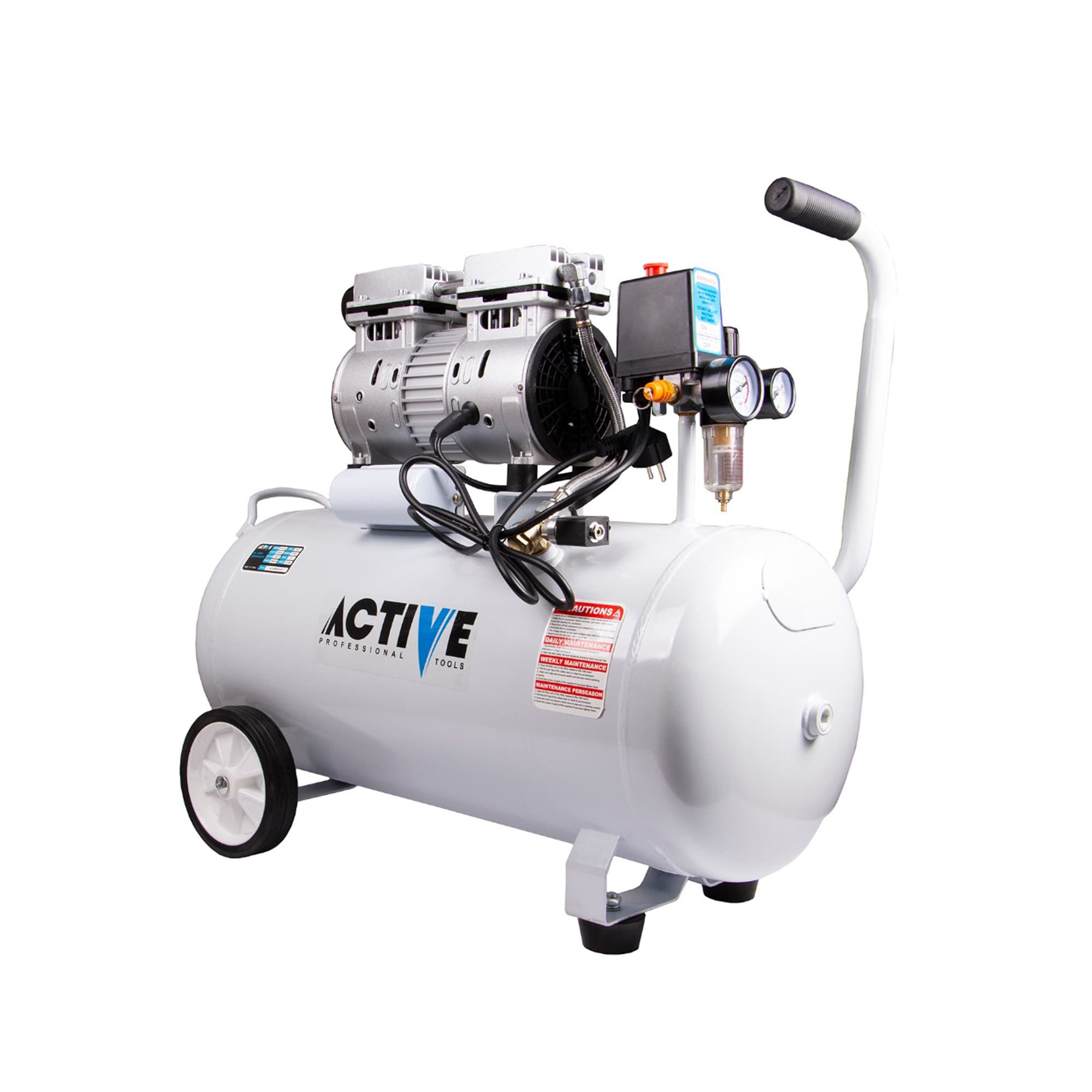 کمپرسور سایلنت 50لیتر اکتیو تولز مدل AC-1350SN — تصویر ۸