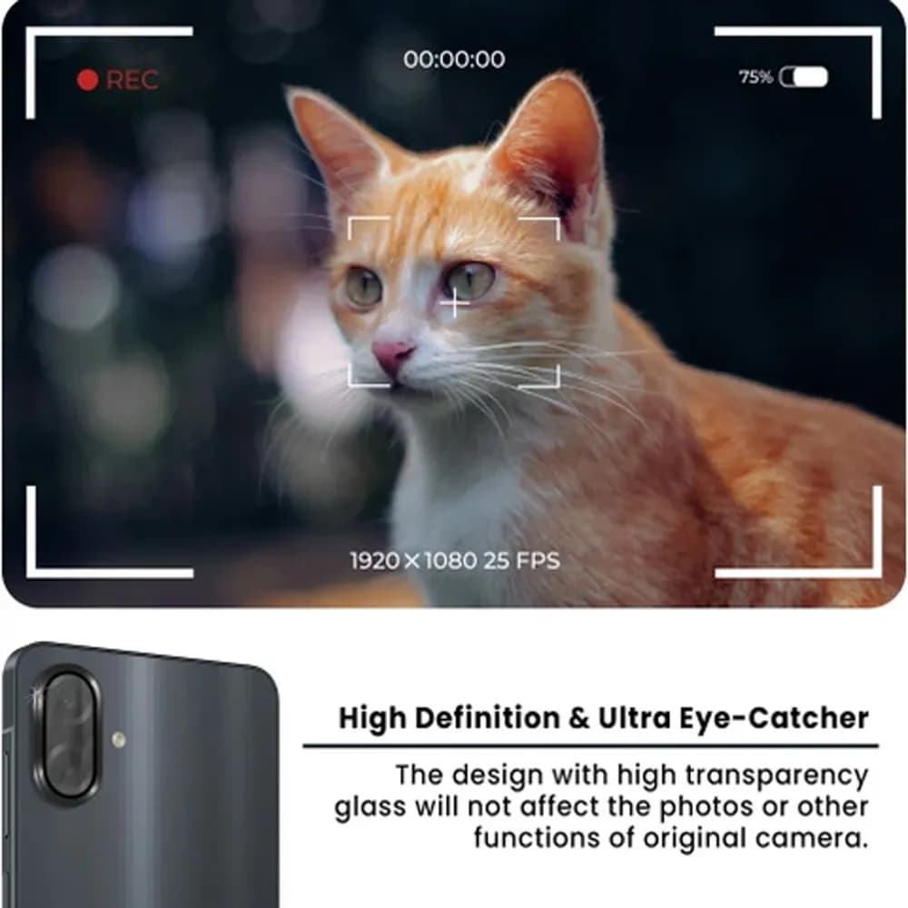 محافظ لنز فلزی فول کاور دوربین Samsung Galaxy F07 — تصویر ۸