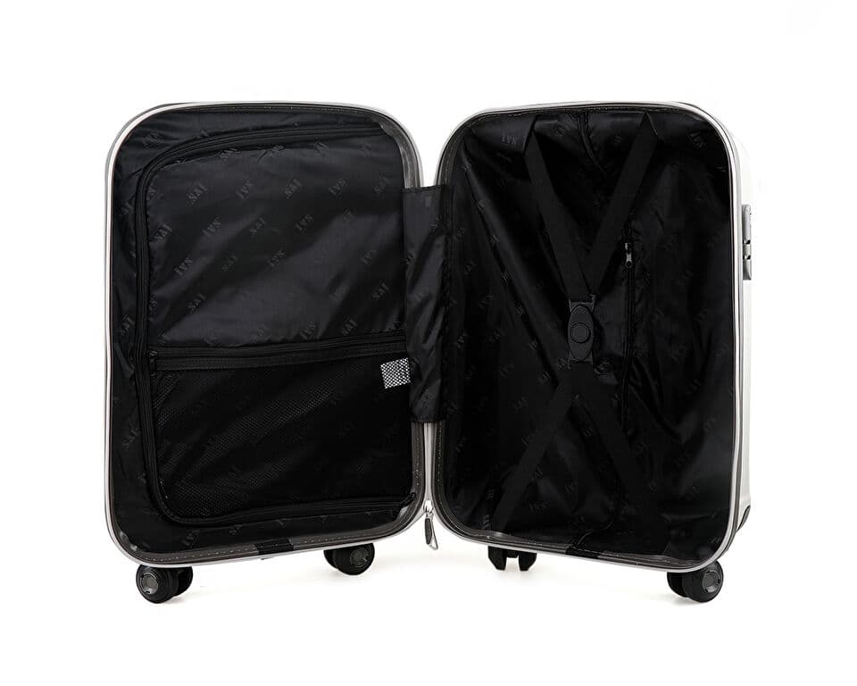 Ivs Beige Grey VALIZ BUYUK BOY Suitcases & Luggage — تصویر ۴