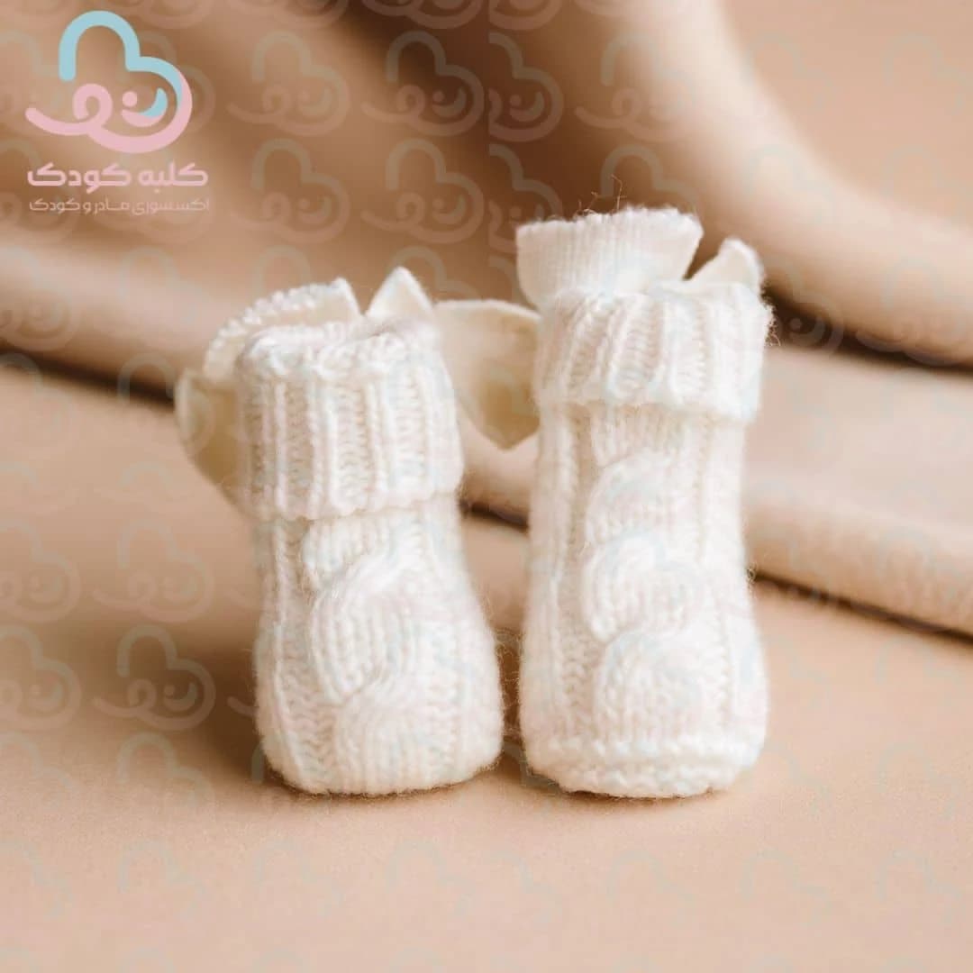 پاپوش بافت پشت پاپیون BabyMia ۹۰۰۹