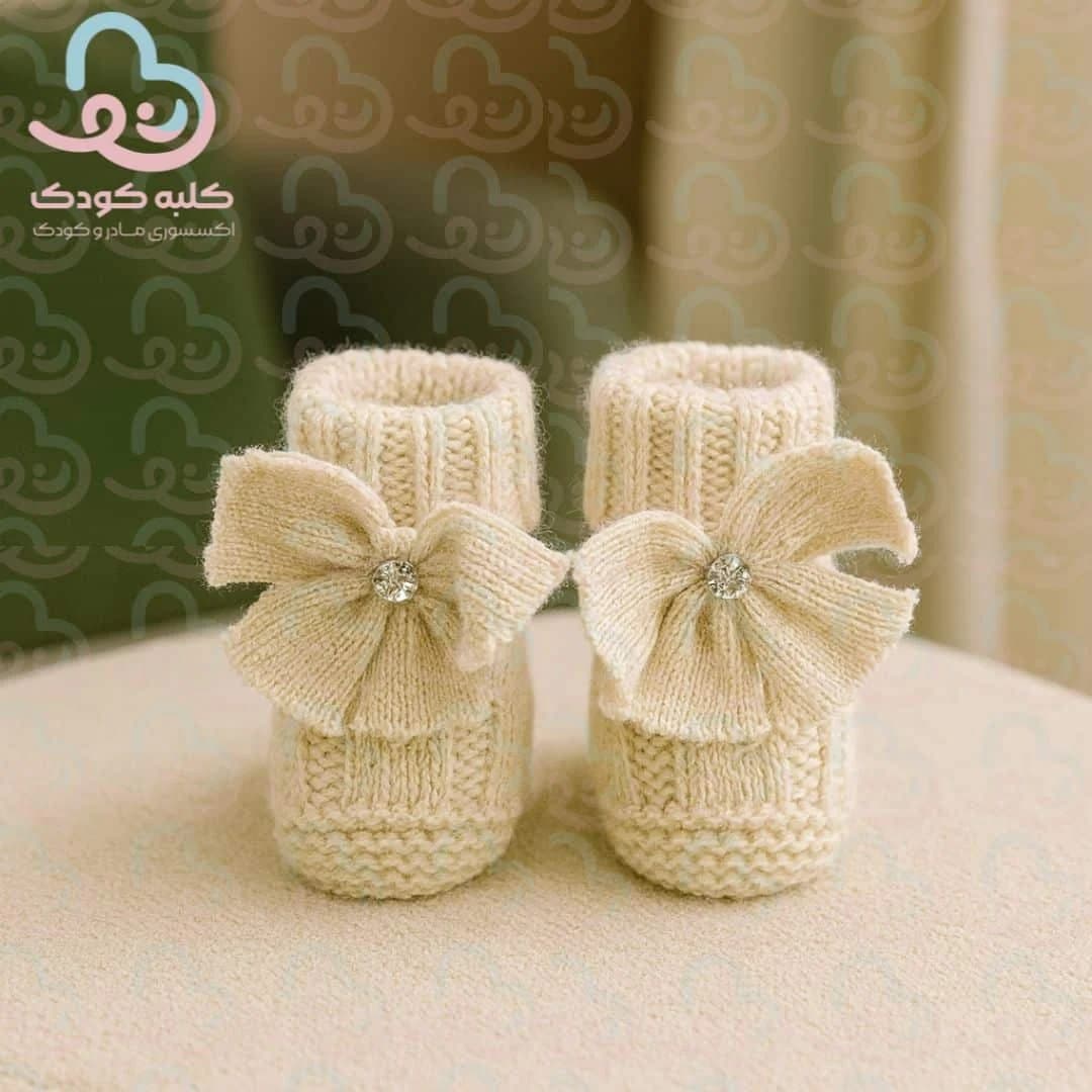 پاپوش بافت پشت پاپیون BabyMia ۹۰۰۹ — تصویر ۳