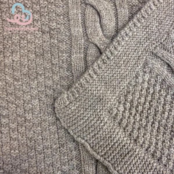 پتو بافت دورپیچ BabyMia 8041 — تصویر ۳