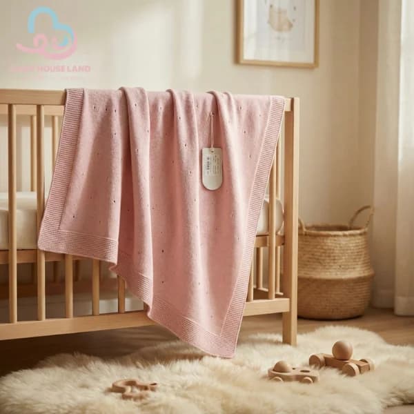 پتو بافت دورپیچ BabyMia ۴۰۹۱ — تصویر ۶