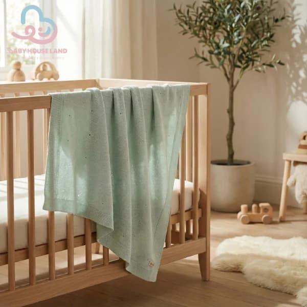 پتو بافت دورپیچ BabyMia ۴۰۹۱