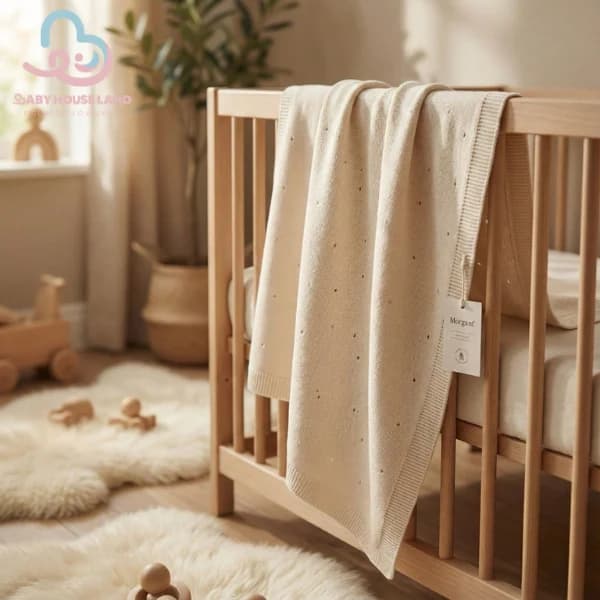 پتو بافت دورپیچ BabyMia ۴۰۹۱ — تصویر ۷