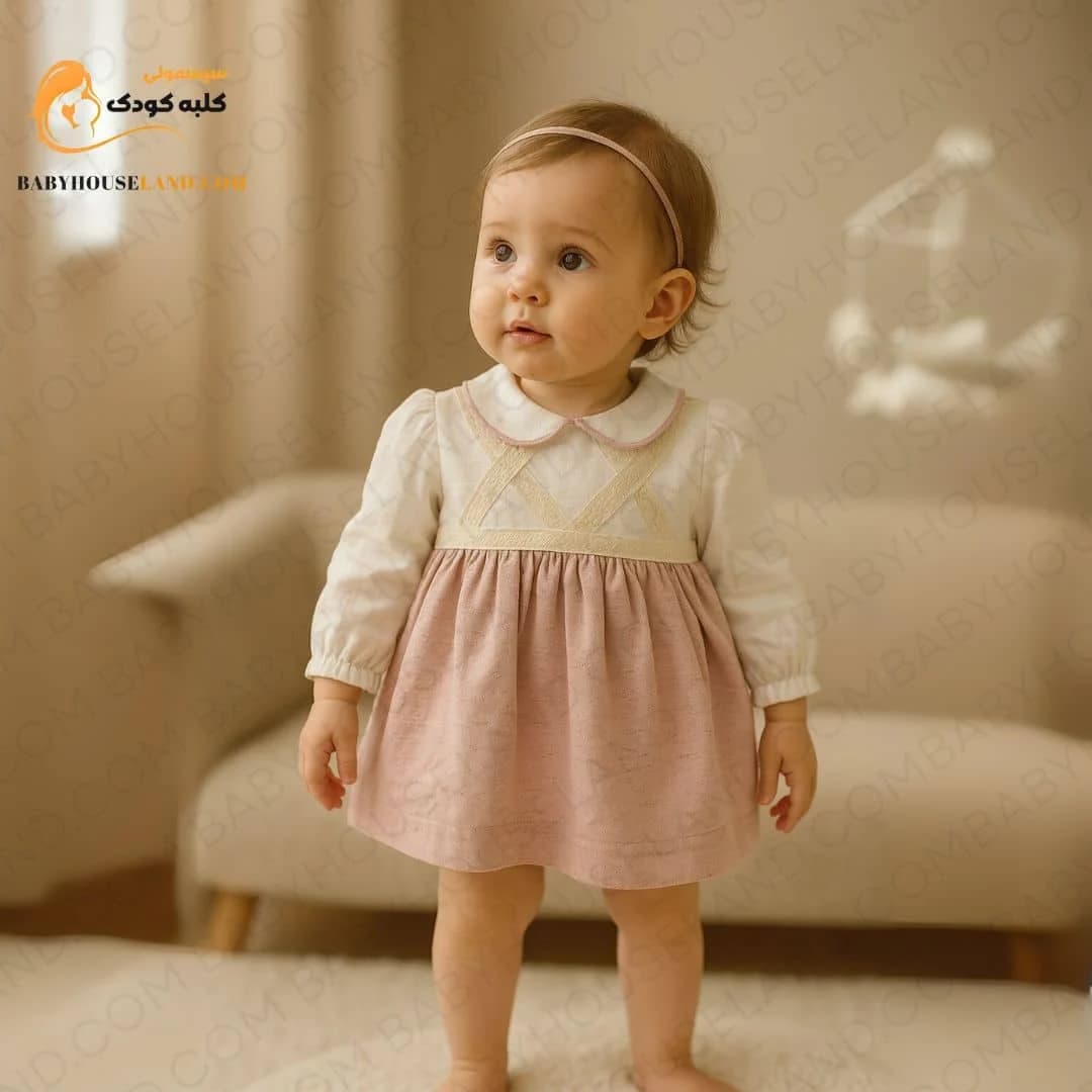 پیراهن دخترانه elbise 3920 — تصویر ۵