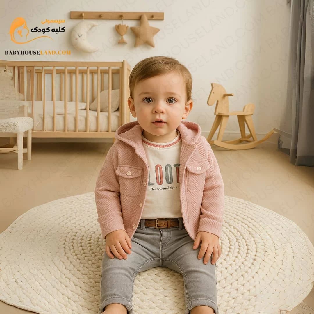 ست بلوز شلوار 4تیکه top kids 5057
